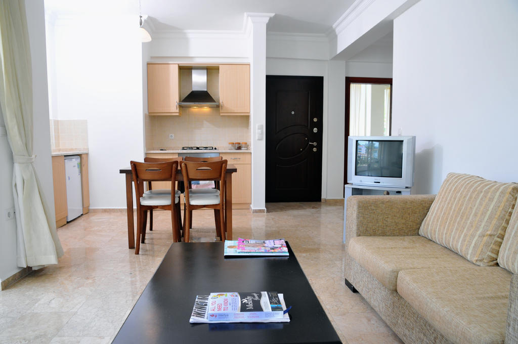Hisar Garden Apartments Олудениз Номер фото